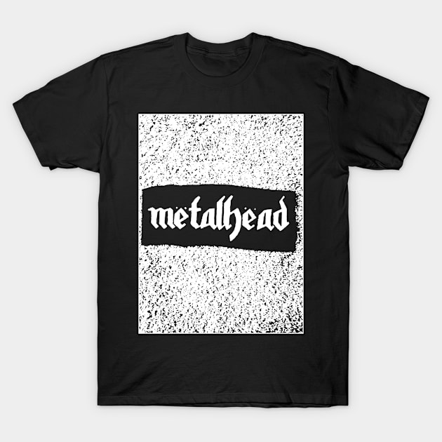 Metalhead in Motorhead font T-Shirt by M.T. Stewart